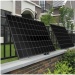 Befestigungskonstruktion für Solarpanel Montage an Wand