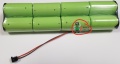 Senderakku f&uuml;r Graupner 9,6V 3000mAh