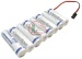 Camelion 8er Reihe 9,6V 2500 mAh mit Graupner Stecksystem