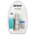 Arcas mit 9 LEDs Taschenlampe Aluminium