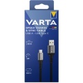 Varta Lade- und Datenkabel Speed  USB-A zu USB TYP-C