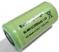 Batterieplus2go Sub-C 2000 PVC