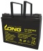 Long Bleigelakku 36Ah 12V