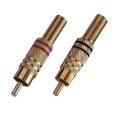 2x Intercell High Quality Cinchstecker