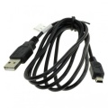 DATENKABEL MINI-USB - 1M - SCHWARZ