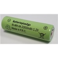 Batterieplus2Go Akku Mignon  / AA  Flachkopf