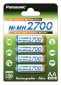 Panasonic  AA NiMH 2700 min. 2500 mAh BK-3HGAE/4BE