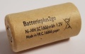 Batterieplus2go Sub- C 1600 mAh